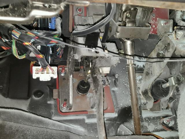 KL1TD66697B795362 - 2007 CHEVROLET AVEO BASE Czerwony zdjęcie 9