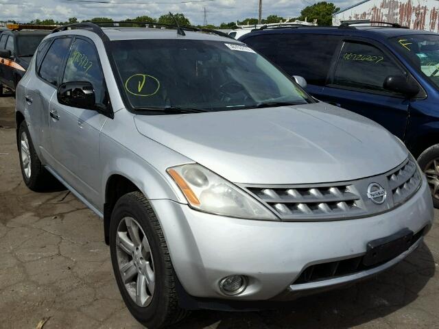 JN8AZ08W66W548744 - 2006 NISSAN MURANO SL GRAY photo 1