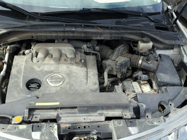 JN8AZ08W66W548744 - 2006 NISSAN MURANO SL GRAY photo 7