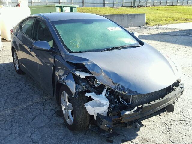 5NPDH4AE0DH260919 - 2013 HYUNDAI ELANTRA GL GRAY photo 1