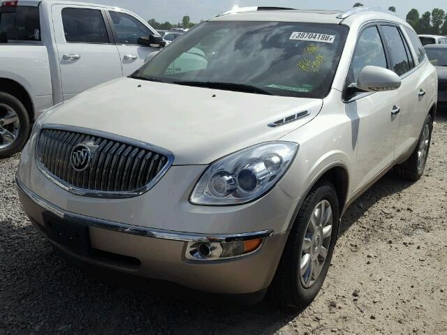 5GAKVDED2CJ113543 - 2012 BUICK ENCLAVE WHITE photo 2