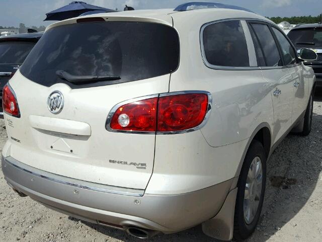 5GAKVDED2CJ113543 - 2012 BUICK ENCLAVE WHITE photo 4