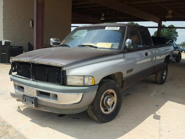 3B7KC23D1VM577635 - 1997 DODGE RAM 2500 TWO TONE photo 2