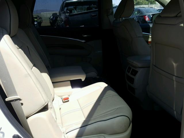 5FRYD4H81HB043881 - 2017 ACURA MDX ADVANC თეთრი ფოტო 6