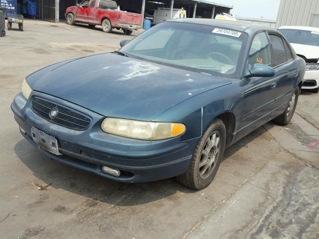 2G4WB52K9X1574266 - 1999 BUICK REGAL LS 绿色 照片 2