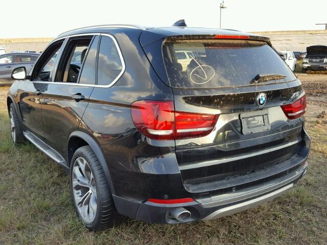 5UXKR2C53F0H35759 - 2015 BMW X5 BLACK photo 3