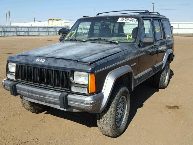 1J4FJ78S8TL316040 - 1996 JEEP CHEROKEE C TWO TONE photo 2