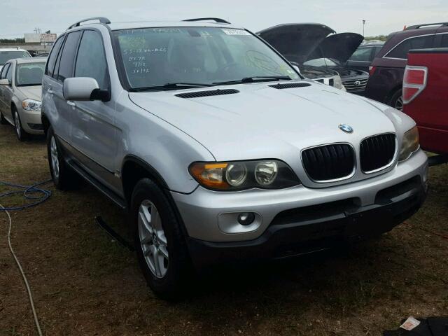 5UXFA13566LY24899 - 2006 BMW X5 SILVER photo 1