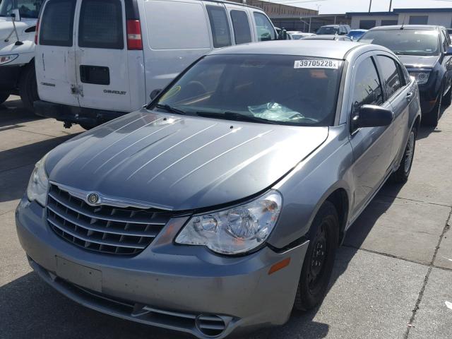 1C3LC46K97N621646 - 2007 CHRYSLER SEBRING SILVER photo 2