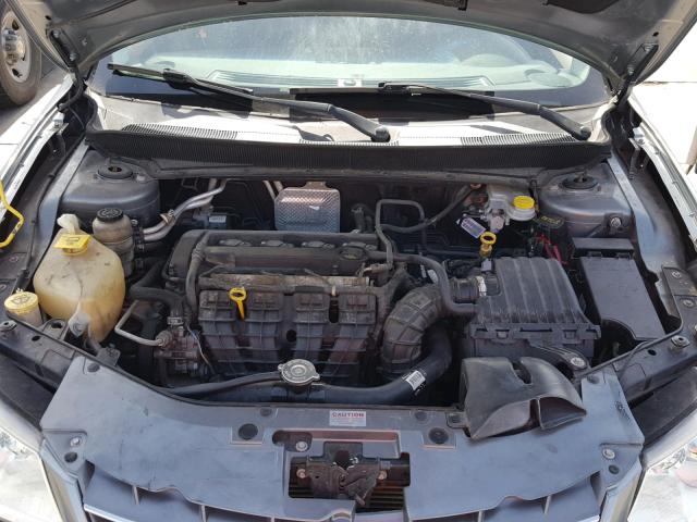 1C3LC46K97N621646 - 2007 CHRYSLER SEBRING SILVER photo 7