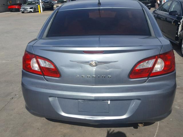 1C3LC46K97N621646 - 2007 CHRYSLER SEBRING SILVER photo 9