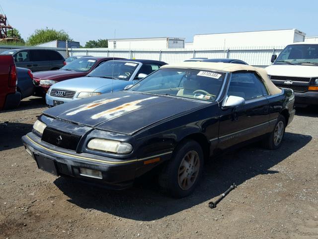 1C3EU4533SF686558 - 1995 CHRYSLER LEBARON GT BLACK photo 2