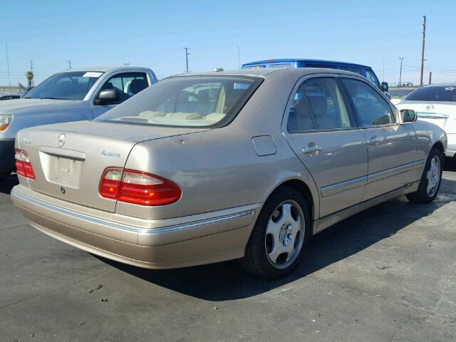 WDBJF83J4YX035146 - 2000 MERCEDES-BENZ E 430 TAN photo 4