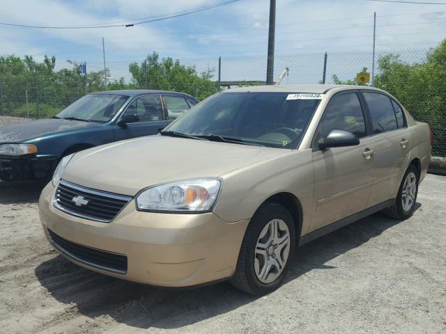 1G1ZS51826F108332 - 2006 CHEVROLET MALIBU LS Bej foto 2