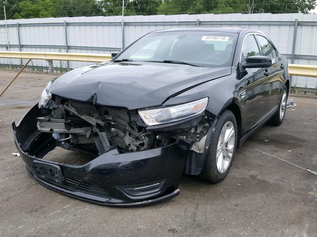 1FAHP2E88EG115197 - 2014 FORD TAURUS SEL BLACK photo 2