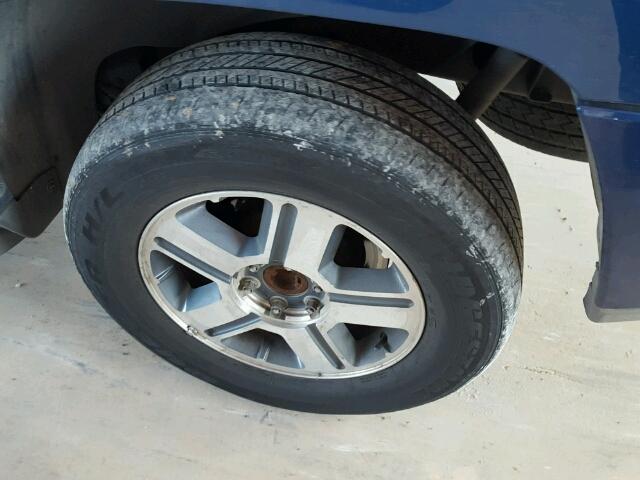 1GNET16S356177925 - 2005 CHEVROLET TRAILBLAZE BLUE photo 9