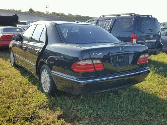 WDBJF65JXYB110110 - 2000 MERCEDES-BENZ E BLACK photo 3