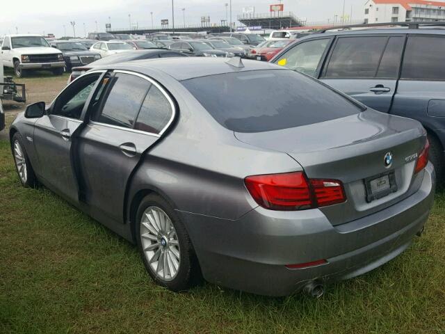 WBAFR7C50CC810079 - 2012 BMW 535 GRAY photo 3