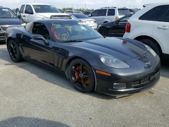 1G1YW2DW6C5106464 - 2012 CHEVROLET CORVETTE G BLACK photo 1