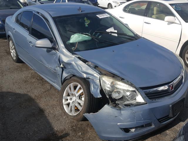 1G8ZS57N37F189096 - 2007 SATURN AURA XE BLUE photo 1