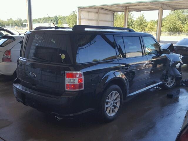 2FMGK5B82EBD15263 - 2014 FORD FLEX BLACK photo 4