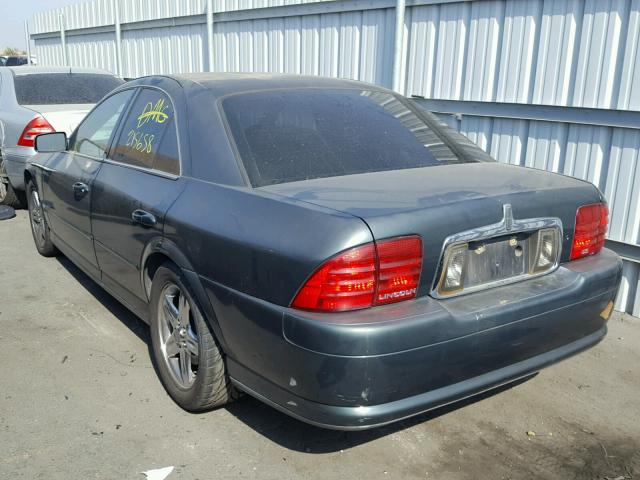 1LNHM86S7YY852451 - 2000 LINCOLN LS Yaşıl foto 3