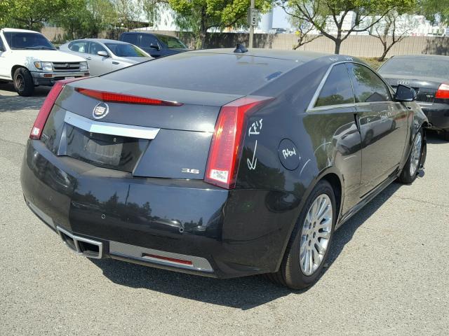 1G6DJ1ED0B0155685 - 2011 CADILLAC CTS PERFOR BLACK photo 4