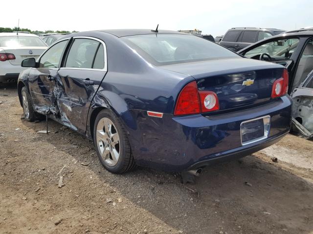 1G1ZH57B484216046 - 2008 CHEVROLET MALIBU 1LT BLUE photo 3