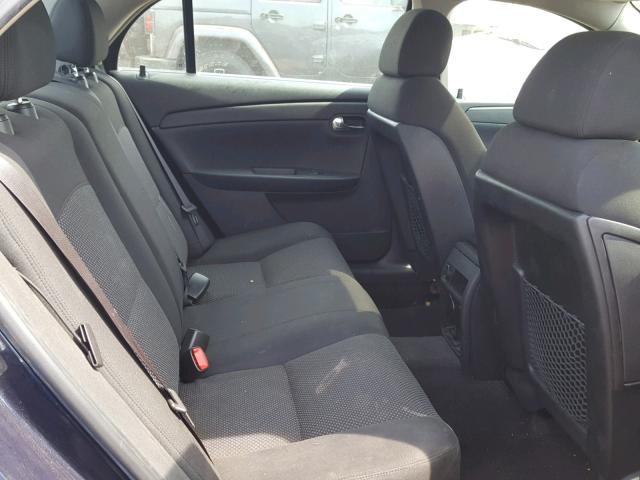 1G1ZH57B484216046 - 2008 CHEVROLET MALIBU 1LT BLUE photo 6