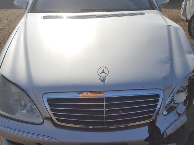 WDBNG75J16A471720 - 2006 MERCEDES-BENZ S 500 SILVER photo 7