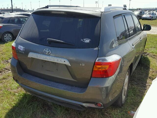 JTEDS42A882023322 - 2008 TOYOTA HIGHLANDER GREEN photo 4