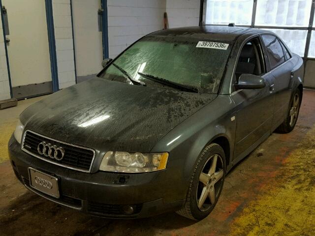 WAULT68E34A084867 - 2004 AUDI A4 3.0 QUA BLACK photo 2