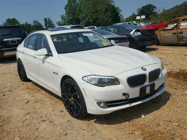 WBAXG5C59CDW85690 - 2012 BMW 528 I WHITE photo 1