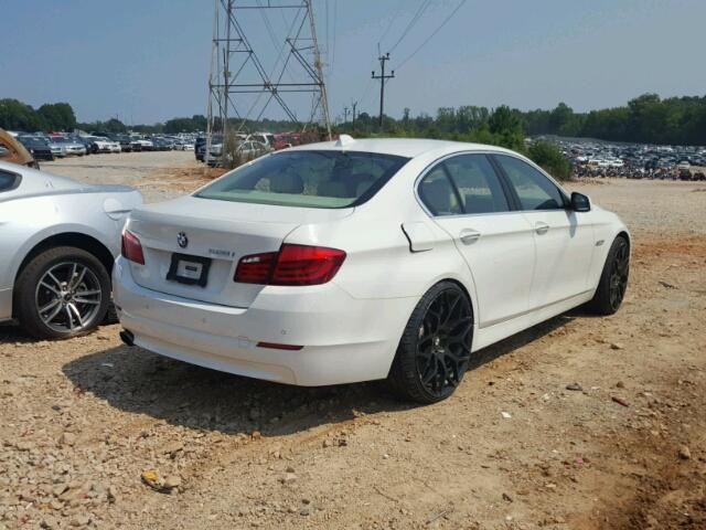 WBAXG5C59CDW85690 - 2012 BMW 528 I WHITE photo 4