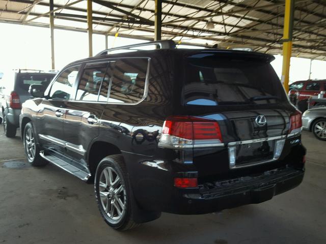 JTJHY7AX7E4162074 - 2014 LEXUS LX 570 BLACK photo 3