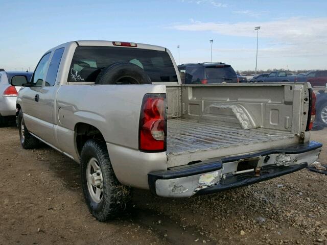 1GCEC19X64Z336210 - 2004 CHEVROLET SILVERADO TAN photo 3