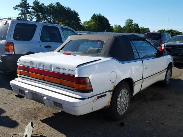 1C3EU4535RF287516 - 1994 CHRYSLER LEBARON BA WHITE photo 4