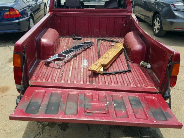 1N6SD11S0PC338183 - 1993 NISSAN TRUCK SHOR RED photo 6