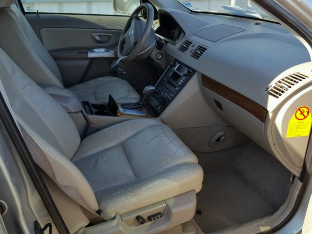 YV1CZ59H641100753 - 2004 VOLVO XC90 GREEN photo 5