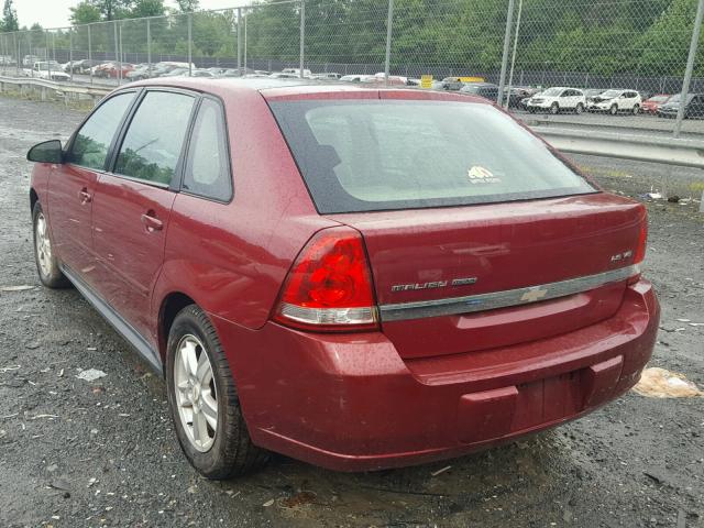 1G1ZT64854F229478 - 2004 CHEVROLET MALIBU MAX წითელი ფოტო 3