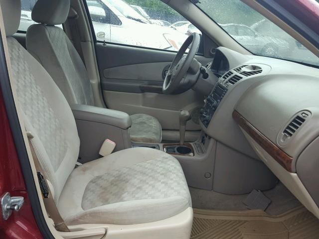 1G1ZT64854F229478 - 2004 CHEVROLET MALIBU MAX წითელი ფოტო 5