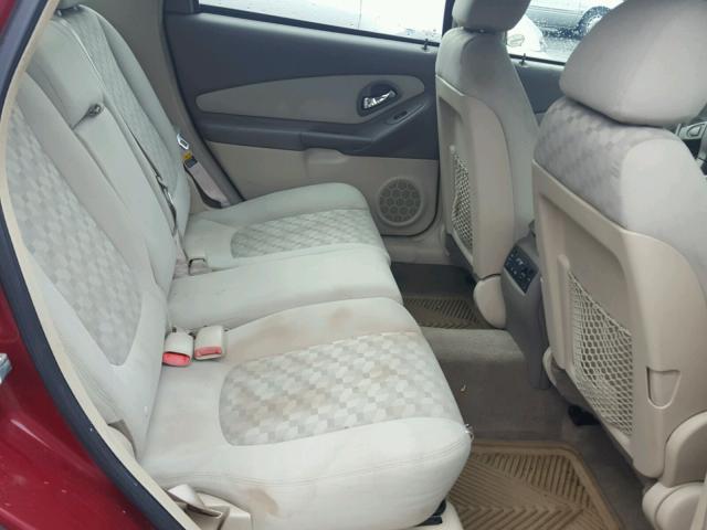1G1ZT64854F229478 - 2004 CHEVROLET MALIBU MAX წითელი ფოტო 6