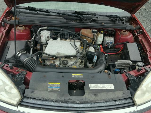 1G1ZT64854F229478 - 2004 CHEVROLET MALIBU MAX წითელი ფოტო 7