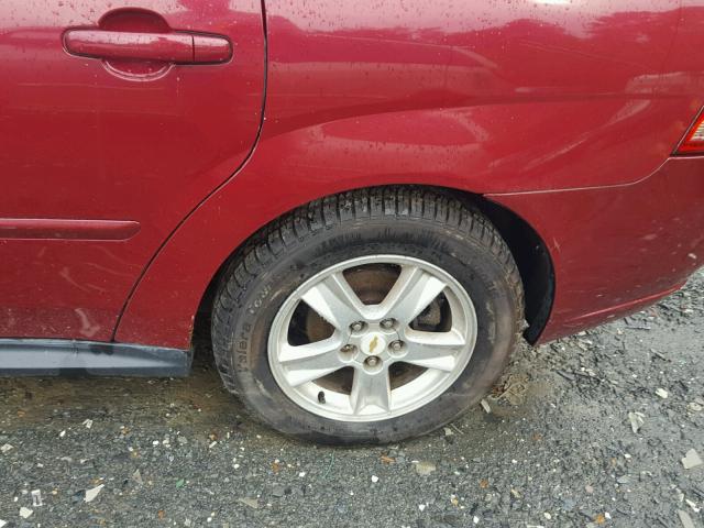 1G1ZT64854F229478 - 2004 CHEVROLET MALIBU MAX წითელი ფოტო 9