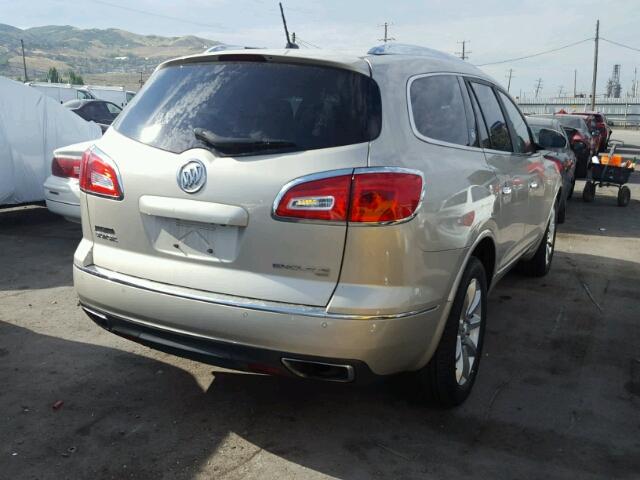 5GAKVDKDXDJ154816 - 2013 BUICK ENCLAVE BEIGE photo 4