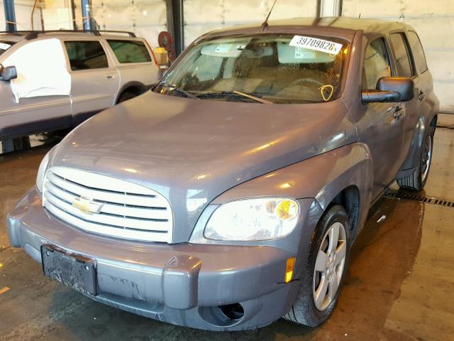 3GNCA13D88S721340 - 2008 CHEVROLET HHR LS GRAY photo 2