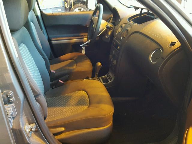 3GNCA13D88S721340 - 2008 CHEVROLET HHR LS GRAY photo 5