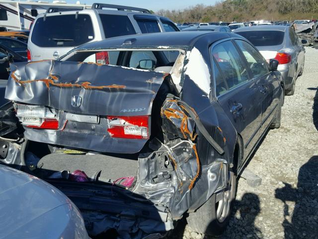 1HGCM66815A030788 - 2005 HONDA ACCORD EX GRAY photo 4