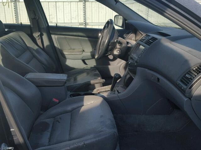 1HGCM66815A030788 - 2005 HONDA ACCORD EX GRAY photo 5