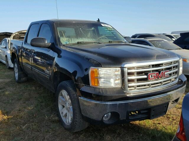 3GTEC13JX8G286390 - 2008 GMC SIERRA C15 BLACK photo 1